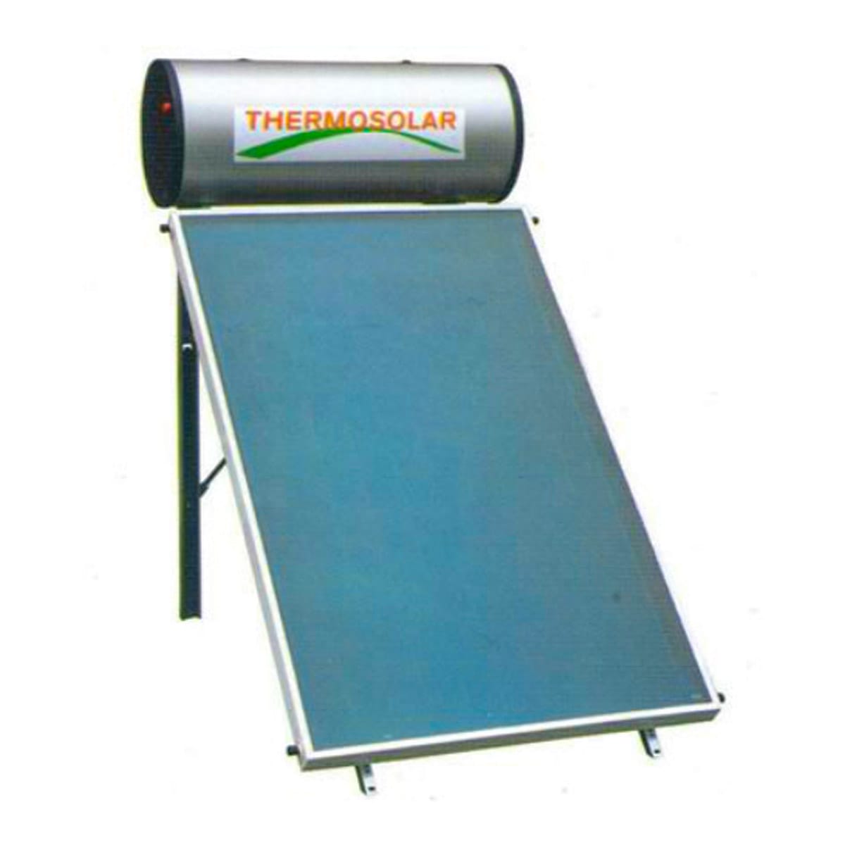 Thermosolar Ηλιακός Θερμοσίφωνας 150L με 1 Επιλεκτικό Συλλέκτη 2,5m² Διπλής Ενέργειας