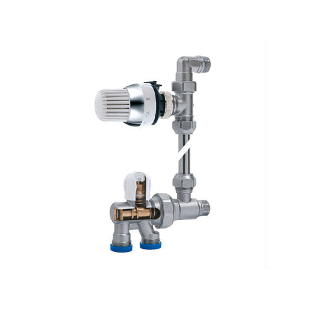 Brass Form Micro Form Σετ με Θερμοστατική Κεφαλή Status - 670 - Image 3